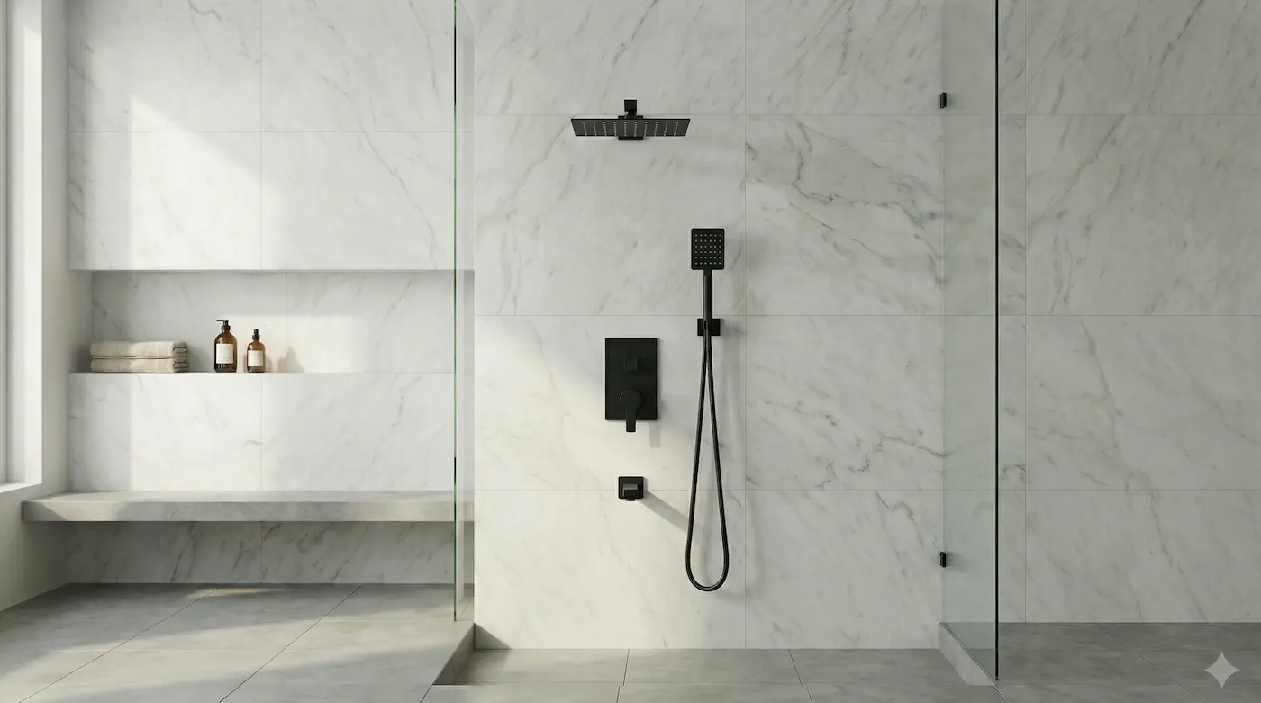 CREVO ankastre duş sistemleri — modern banyo uygulaması